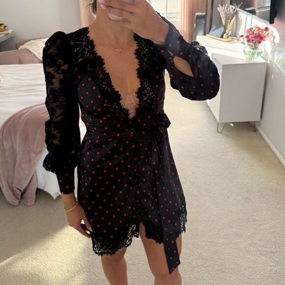 For Love & Lemons Lace Mini Dress - Picture 3 of 3
